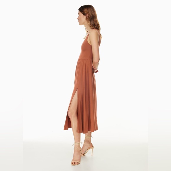 Wilfred Market Slit MIDI Dress Warm Rose Size 2XL - Picture 10 of 12